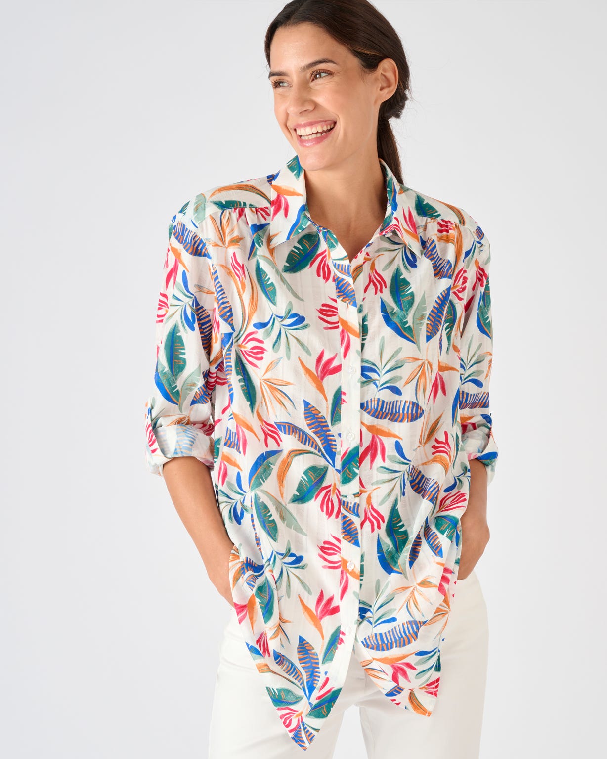 Climatyl Tropical Print  Shirt 