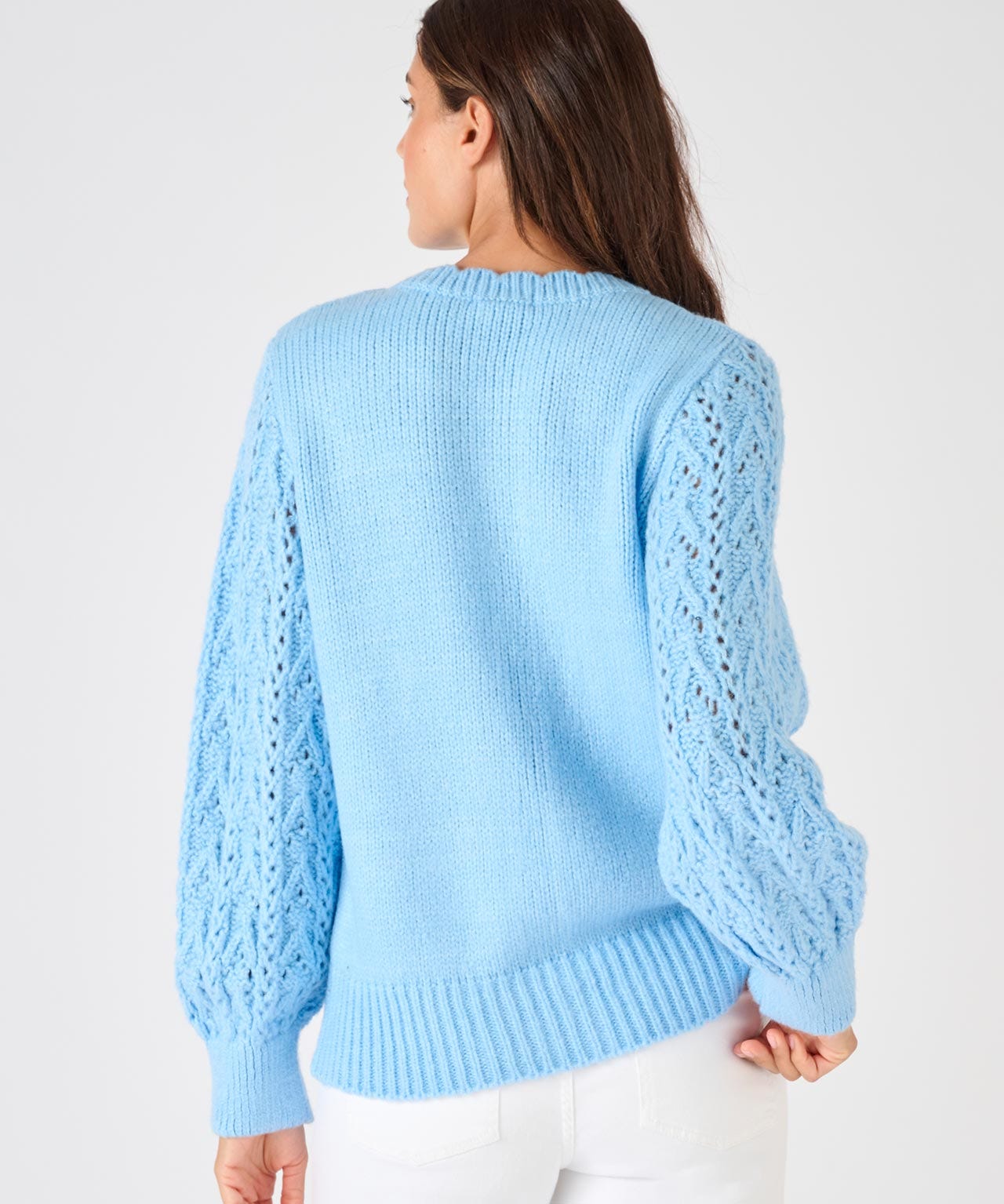 Fluffy Pointelle Jumper 
