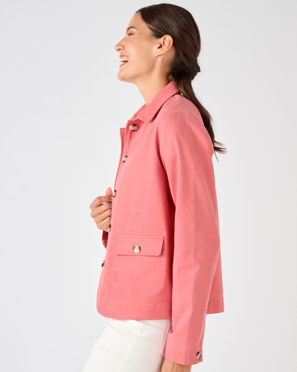 Cotton Blend Jacket 