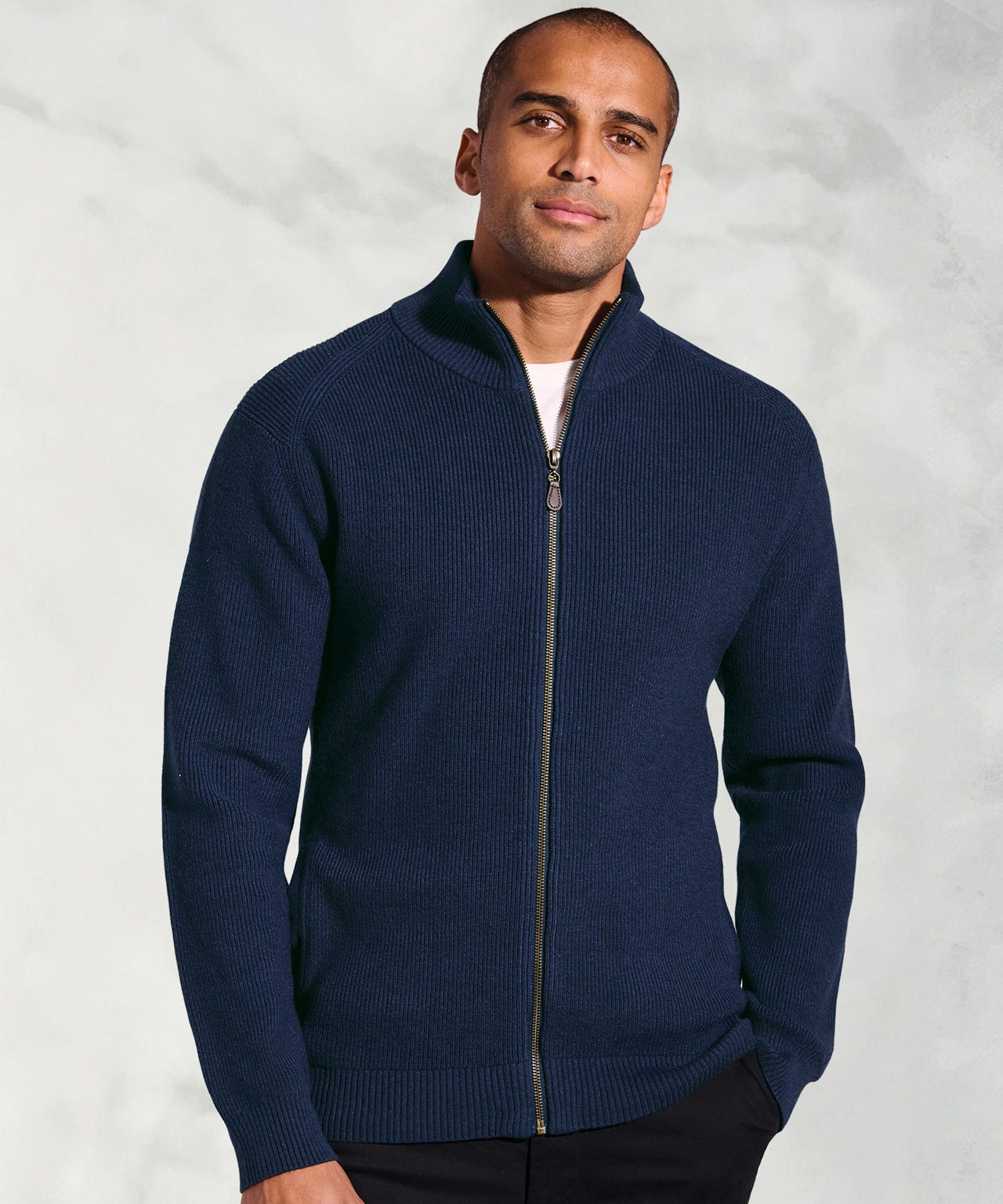 Brook Taverner Moss Stitch Crew