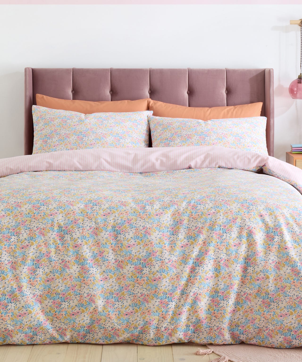 Catherine Lansfield Darcey Floral Duvet Set