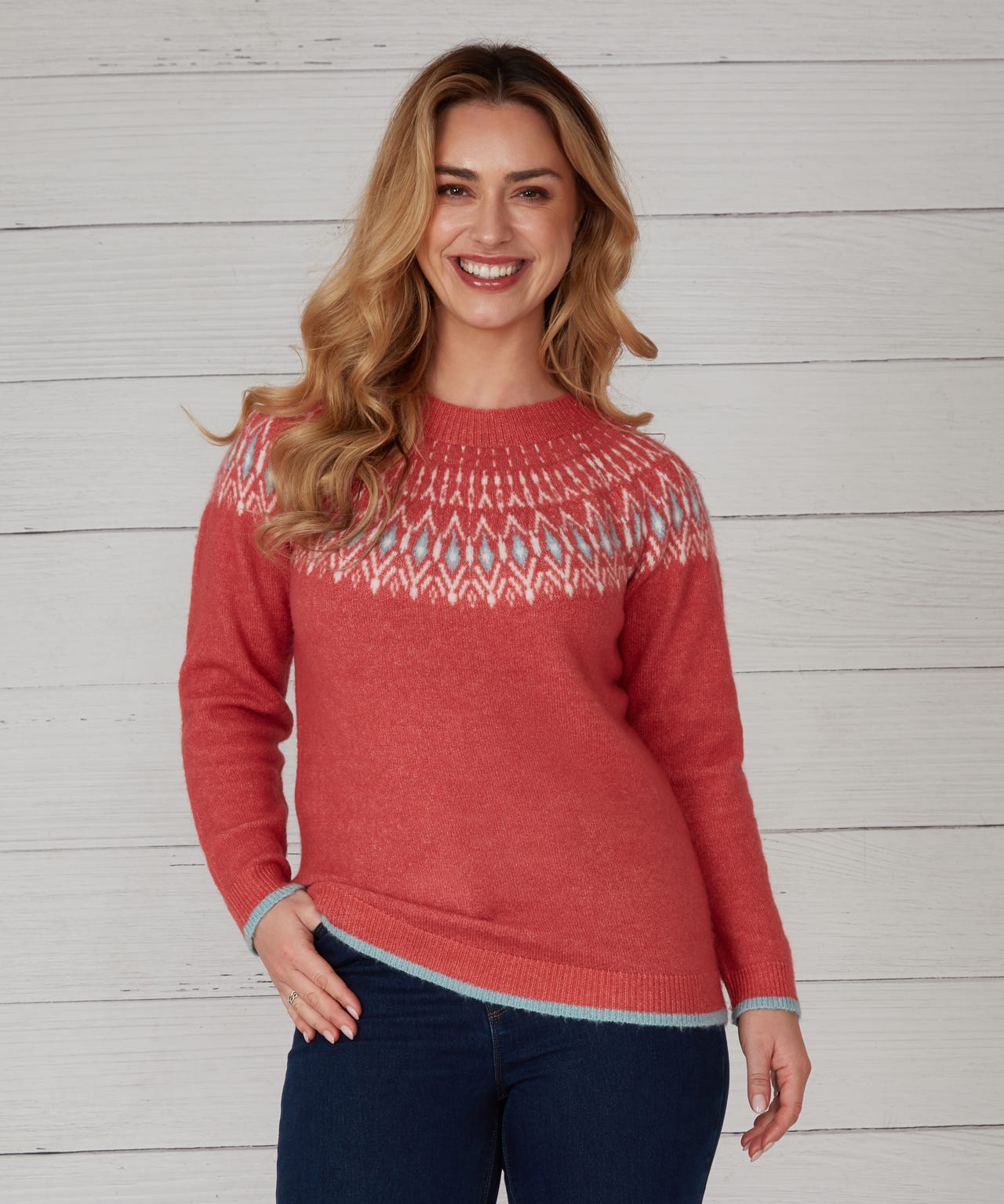 First Avenue Fairisle Jumper 