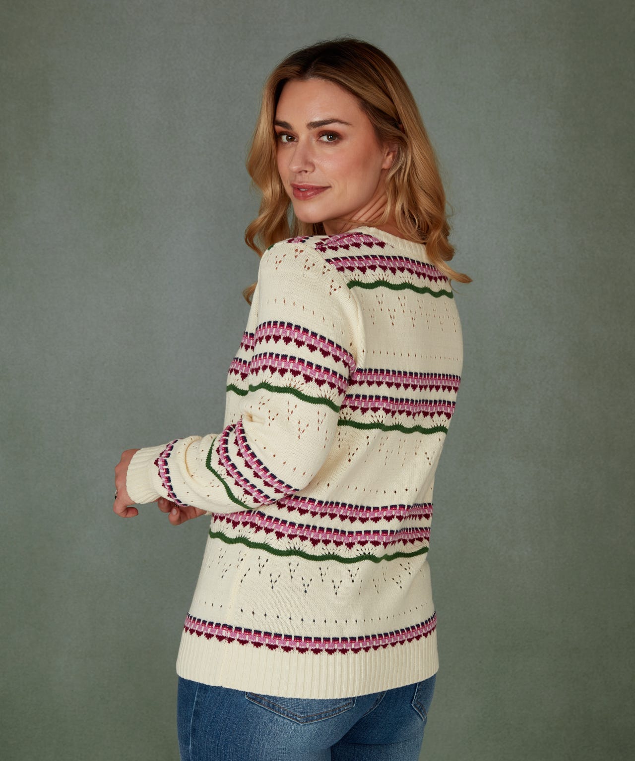 First Avenue Stripe Jumper 