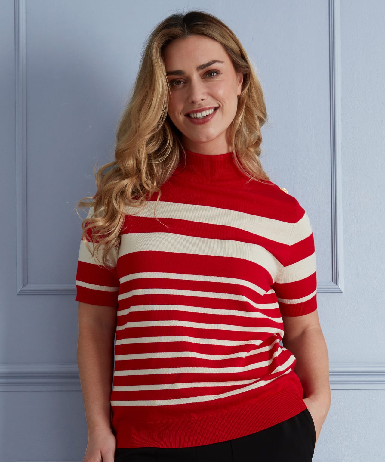 First Avenue Stripe Jumper 