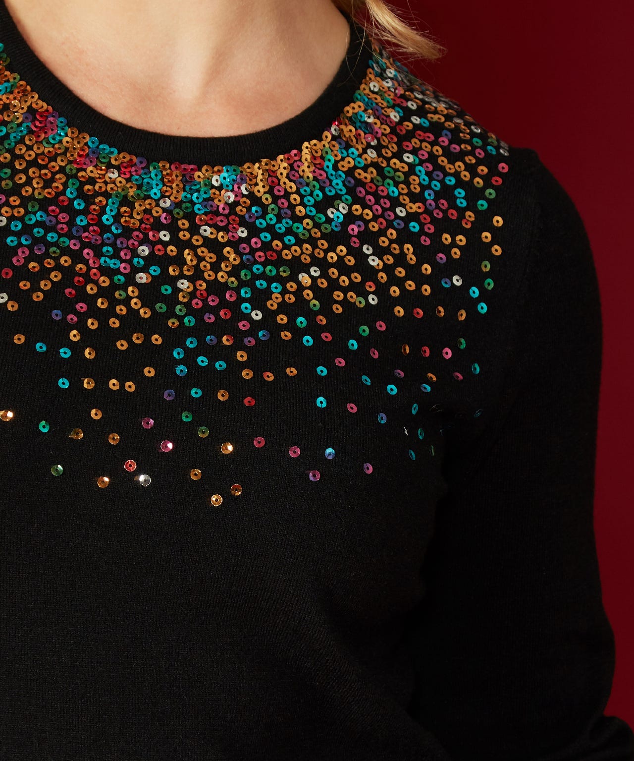 First Avenue Sequin Jumper