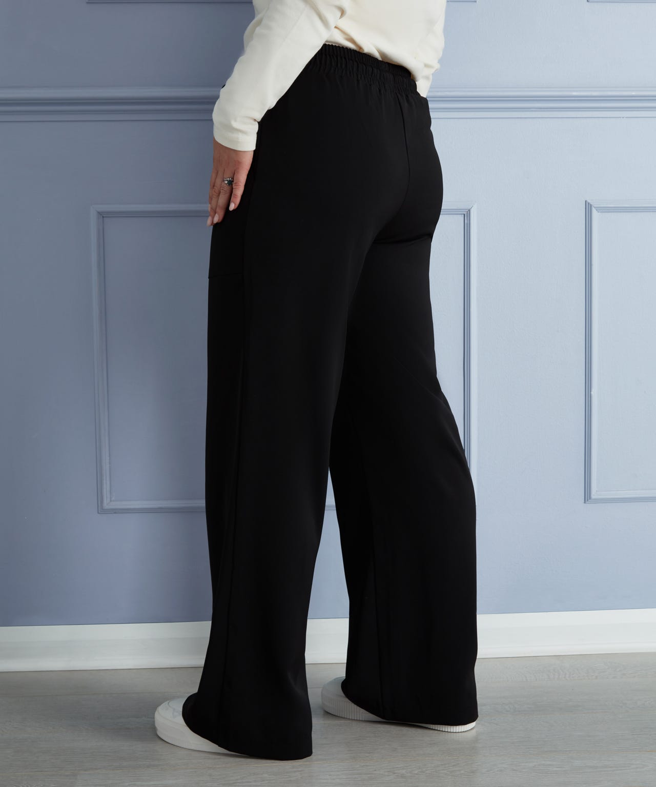 First Avenue Wide Leg Trouser