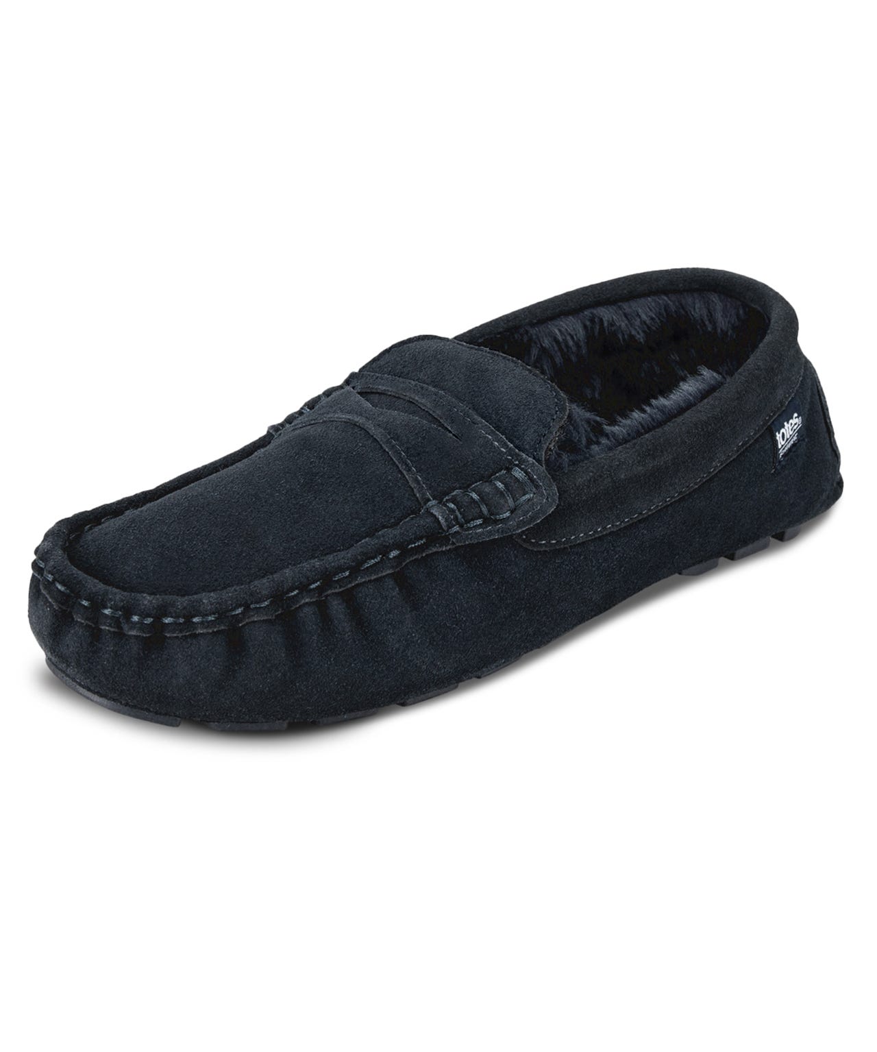 Totes Isotoner® Mens Suede Moccasin