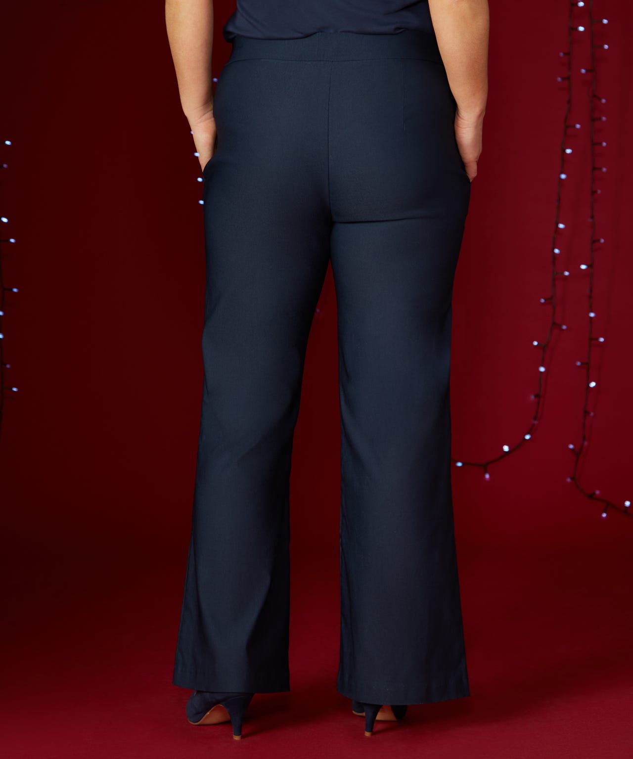 First Avenue Wide Leg Trouser