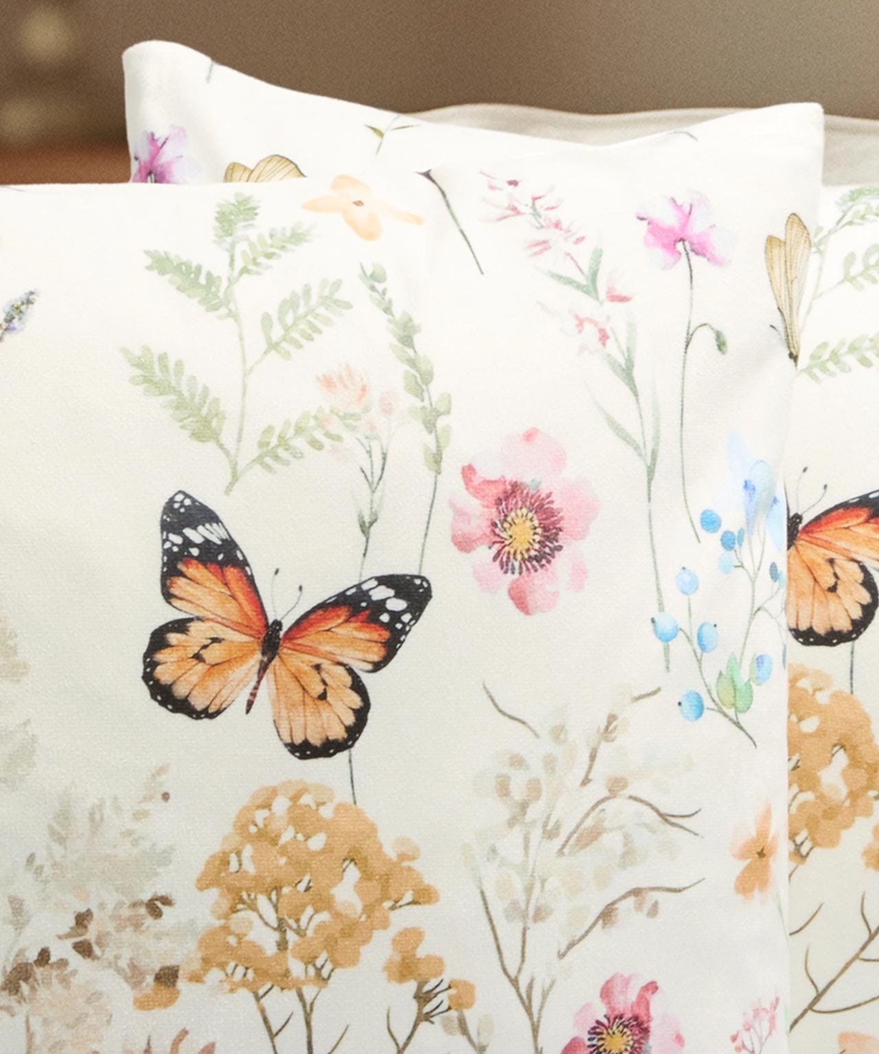 Pack of 2 Butterfly Cushion Covers 