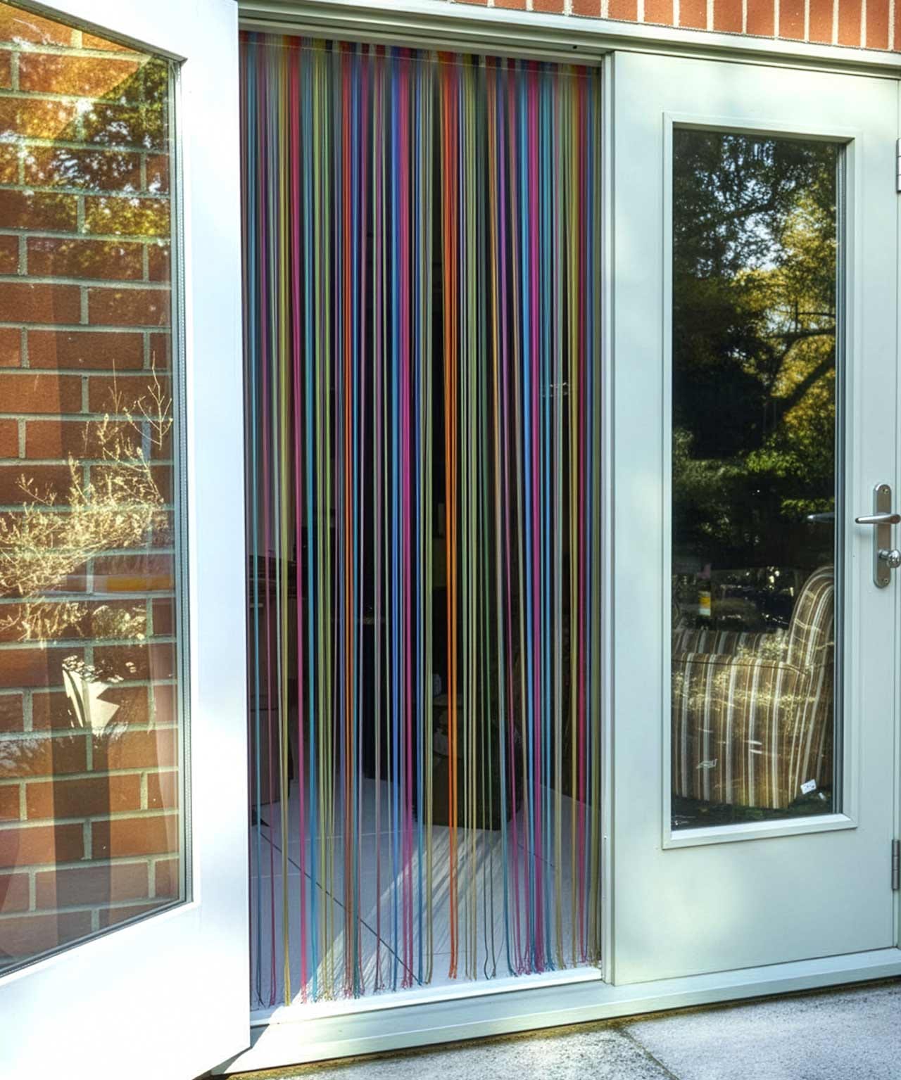 Rainbow String Door Curtain 
