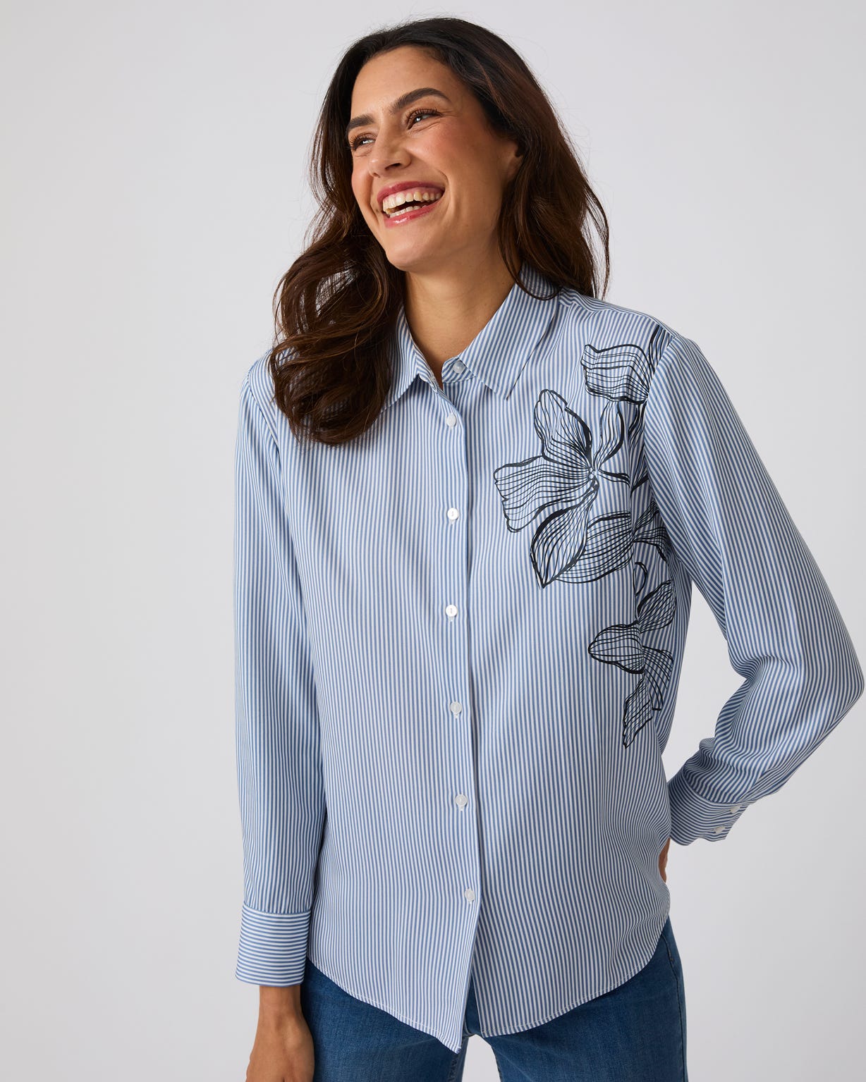 Floral Print Shirt 