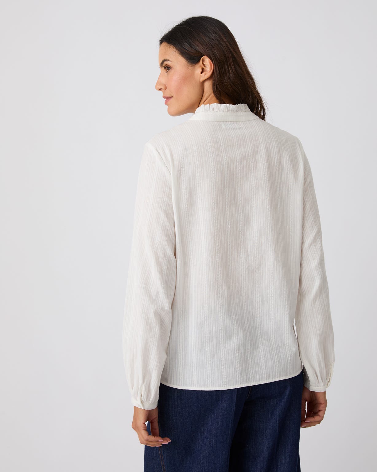 Frill Trim Blouse 