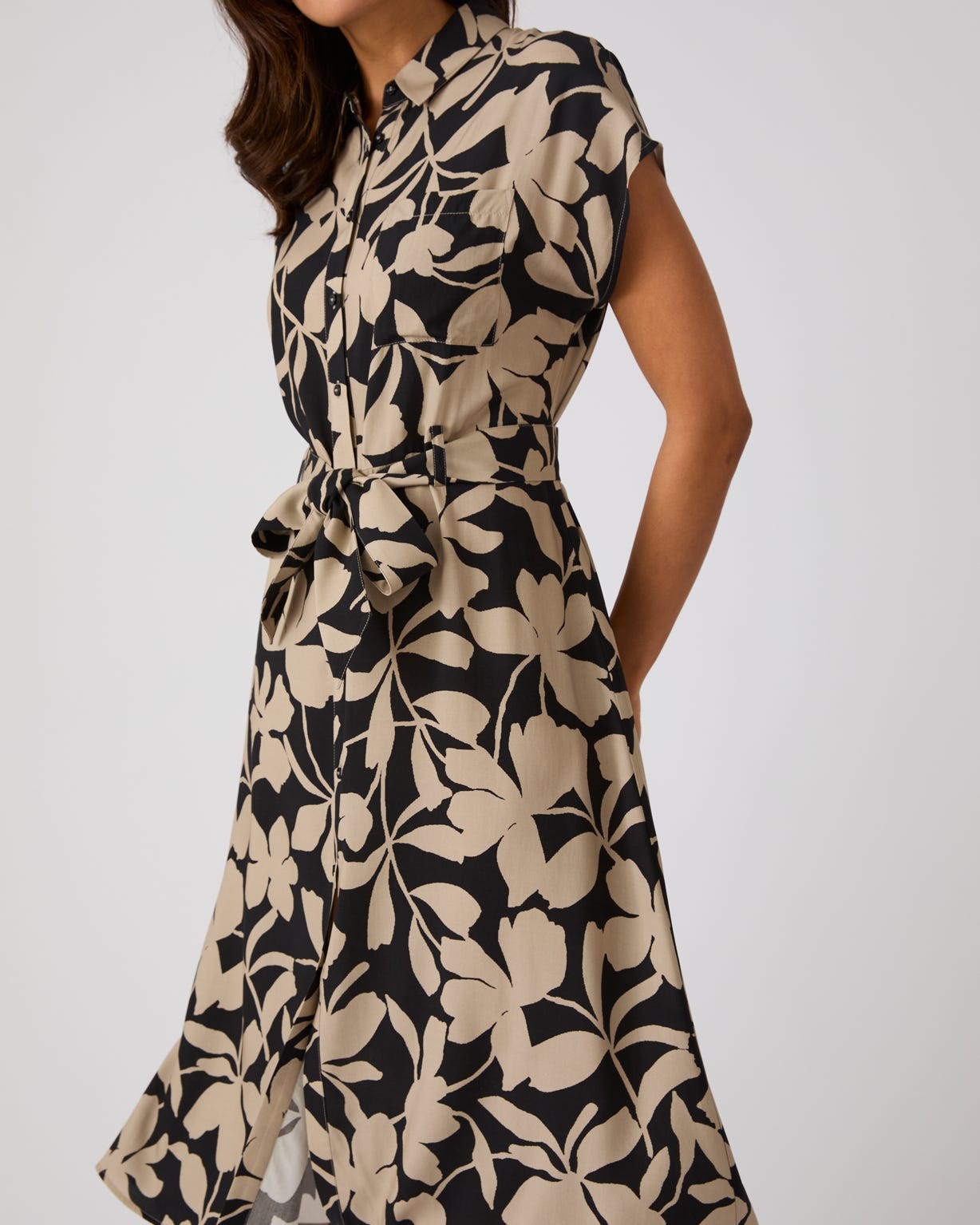 Floral Printed Dress 