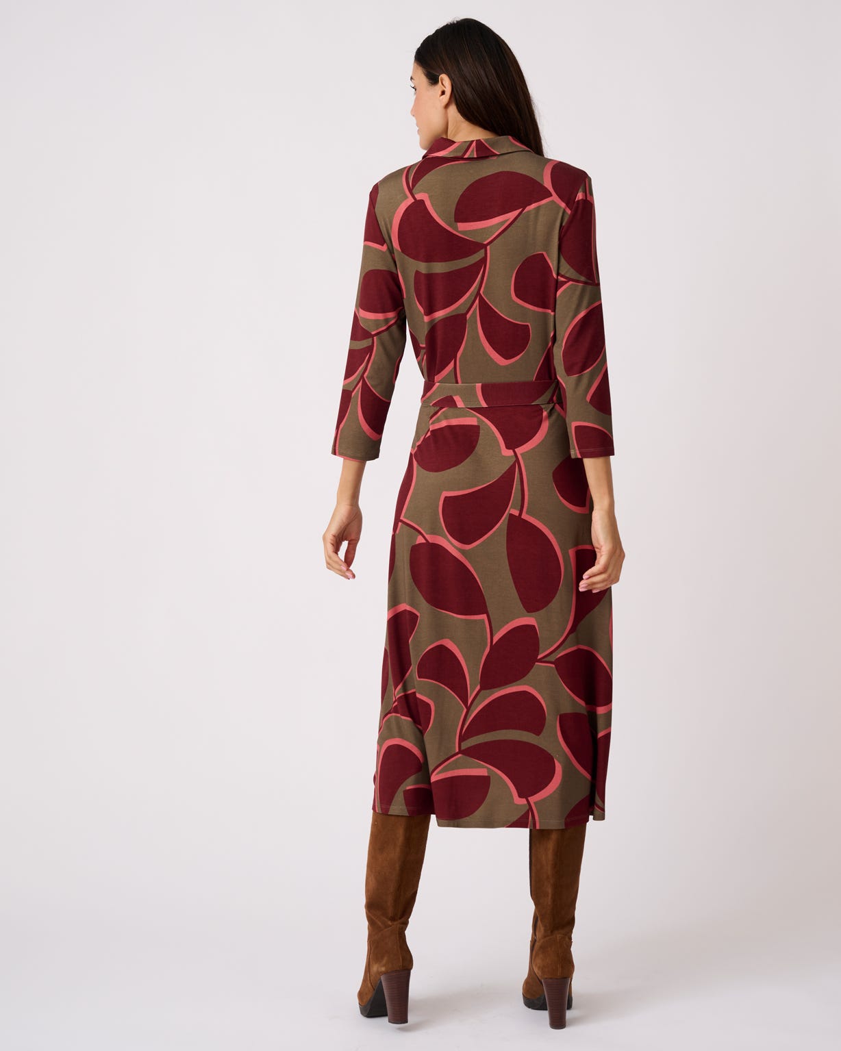 Printed Jersey Dress 