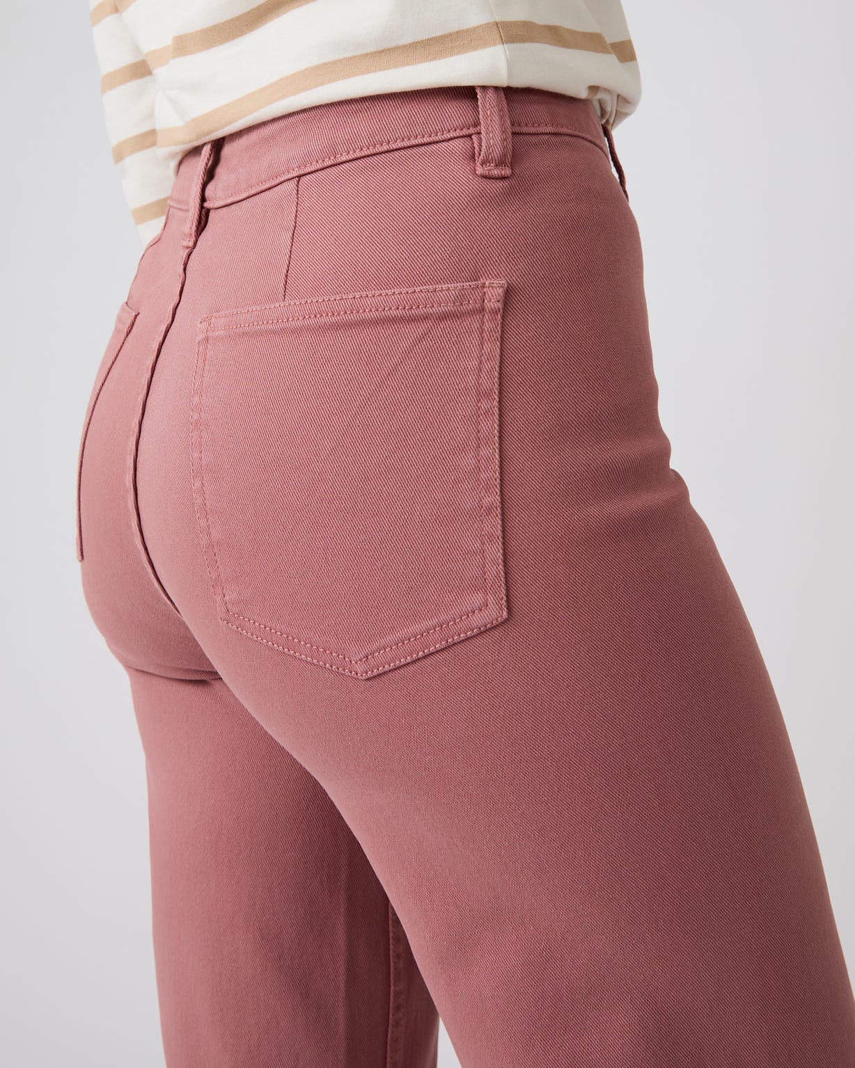 Wide-leg Cropped Trousers 