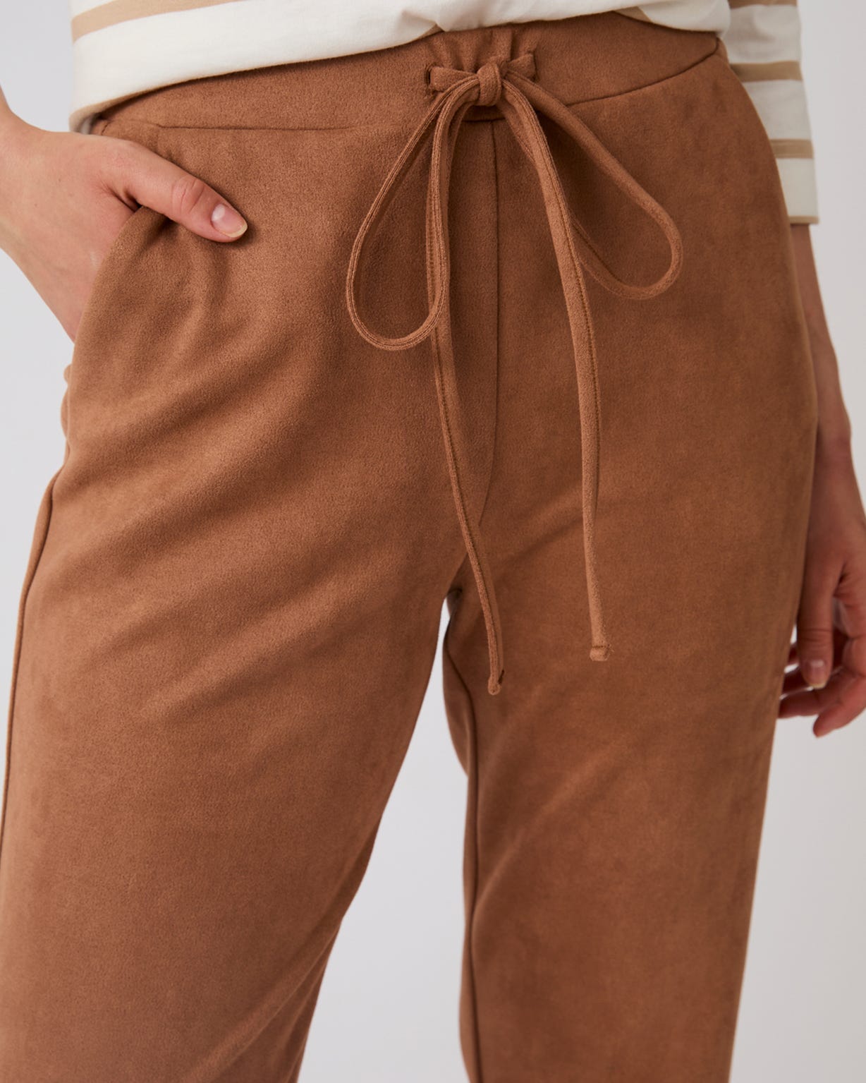 Suedette Trousers 