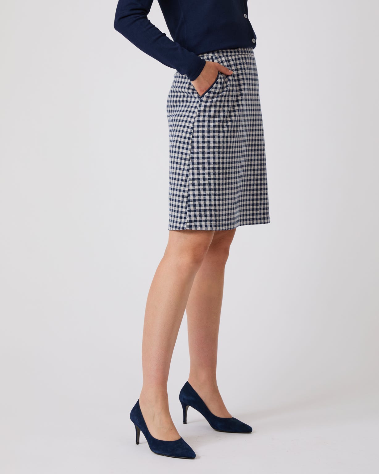 Milano Check Skirt 