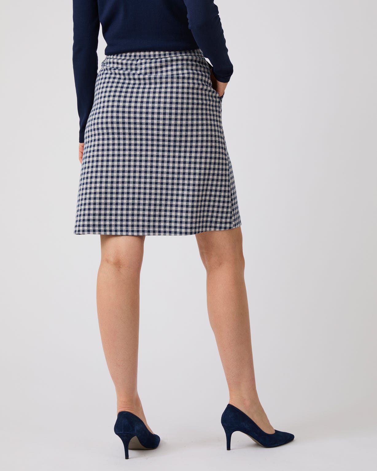 Milano Check Skirt 