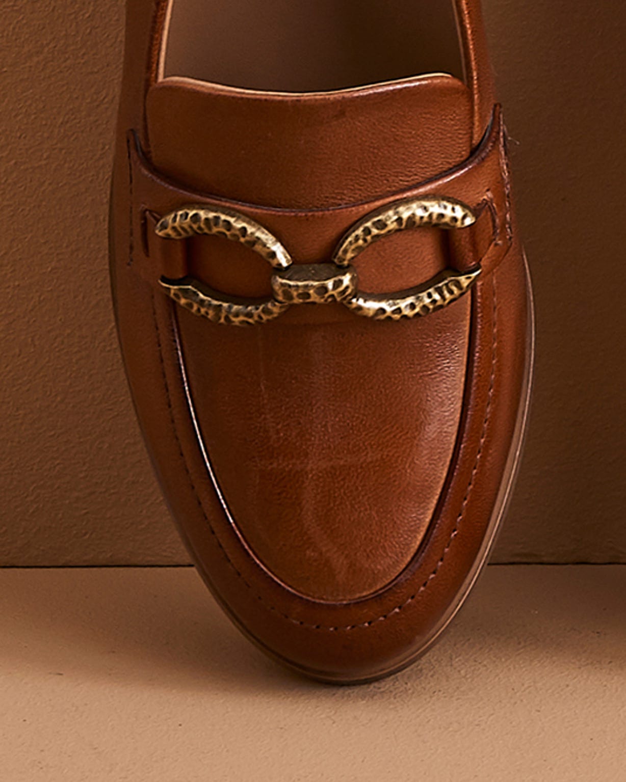 Buckle Detail Loafers 