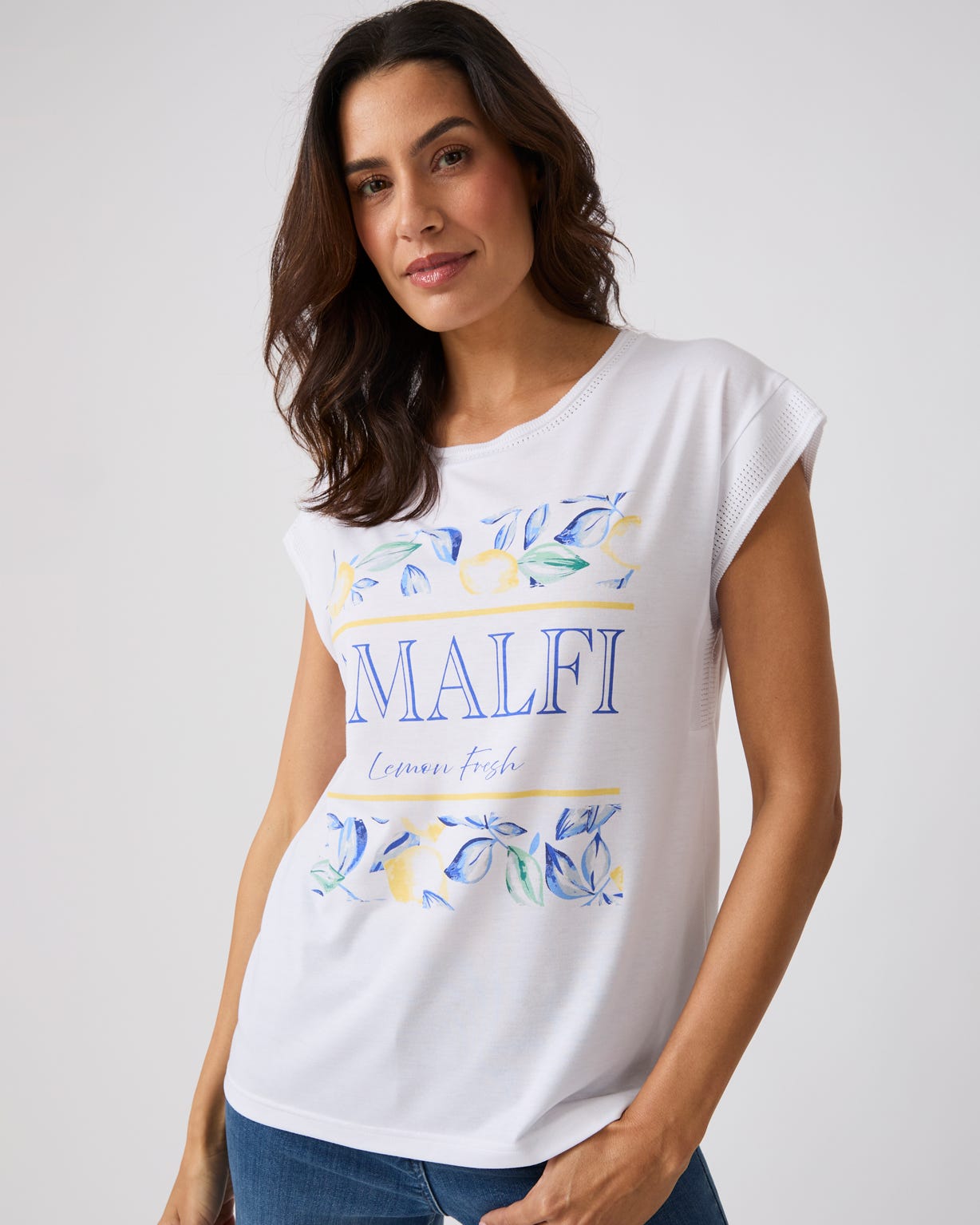 Climatyl Lemon Print T-shirt 