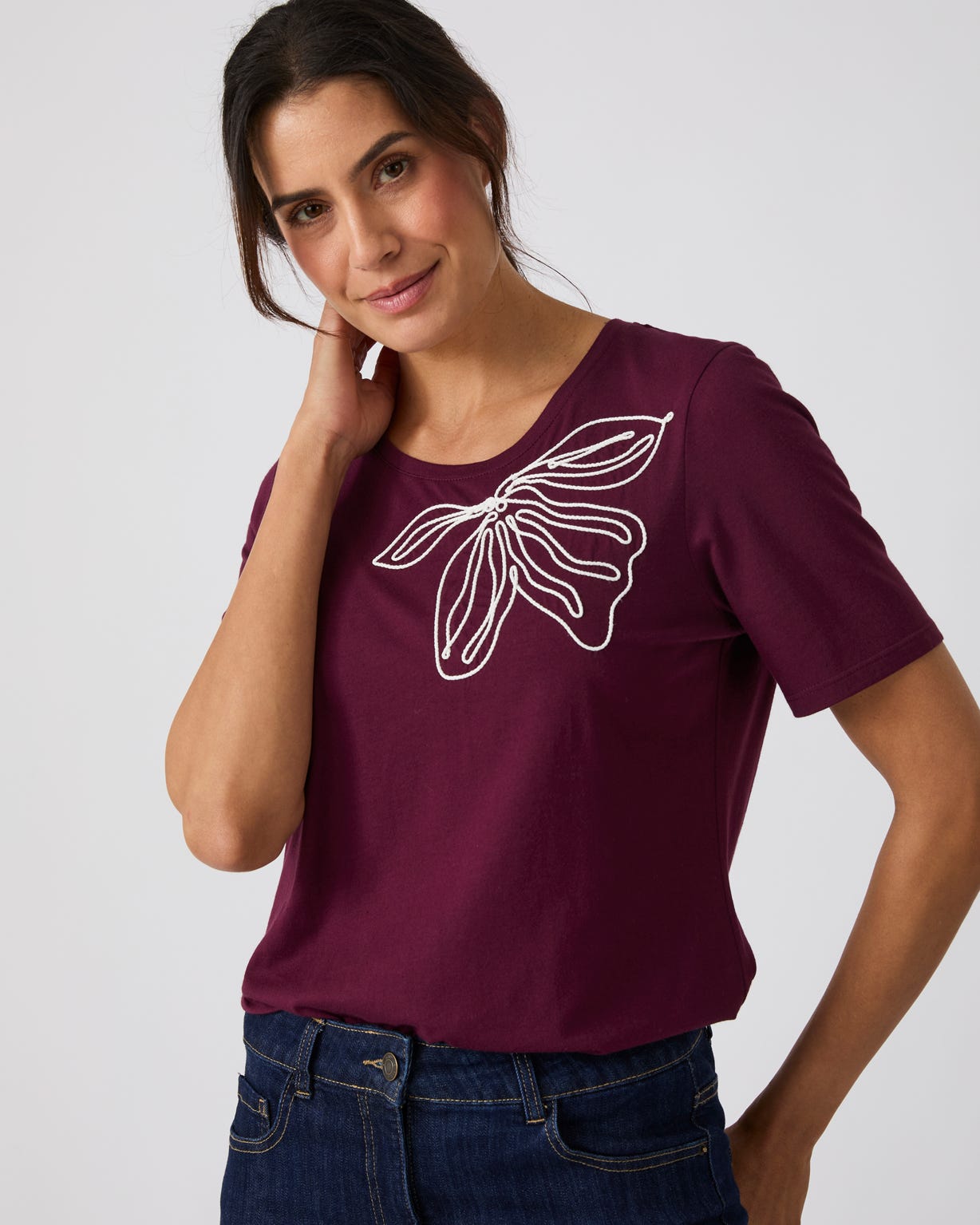 Embroidered T-shirt 