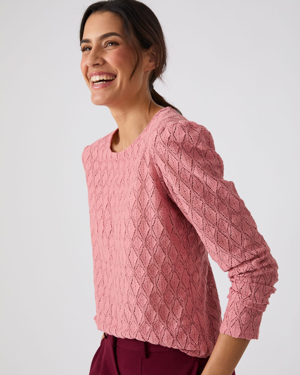 Textured T-shirt 