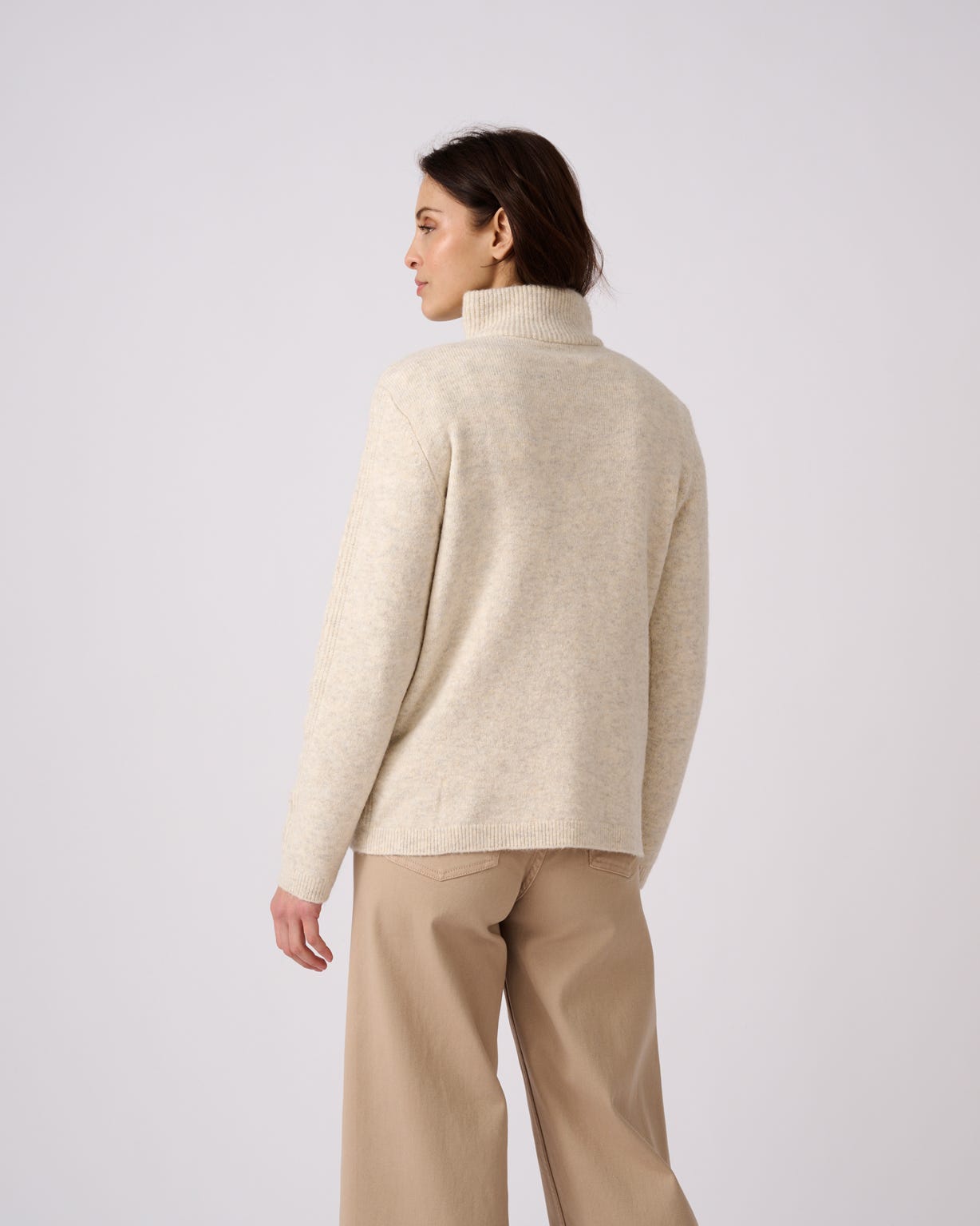 Thermal Cable Quarter Zip Knit 