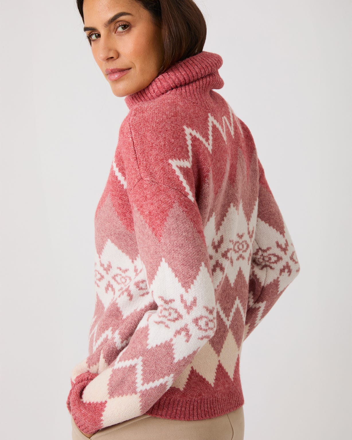 Thermolactyl Jacquard Rollneck 