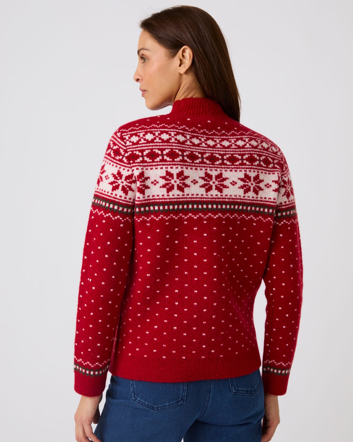 Thermal Fair Isle Look Christmas Jumper 