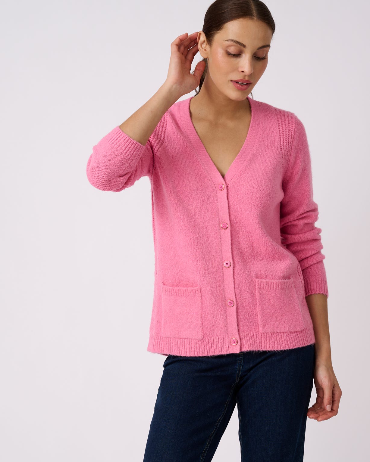 V-Neck Cardigan 