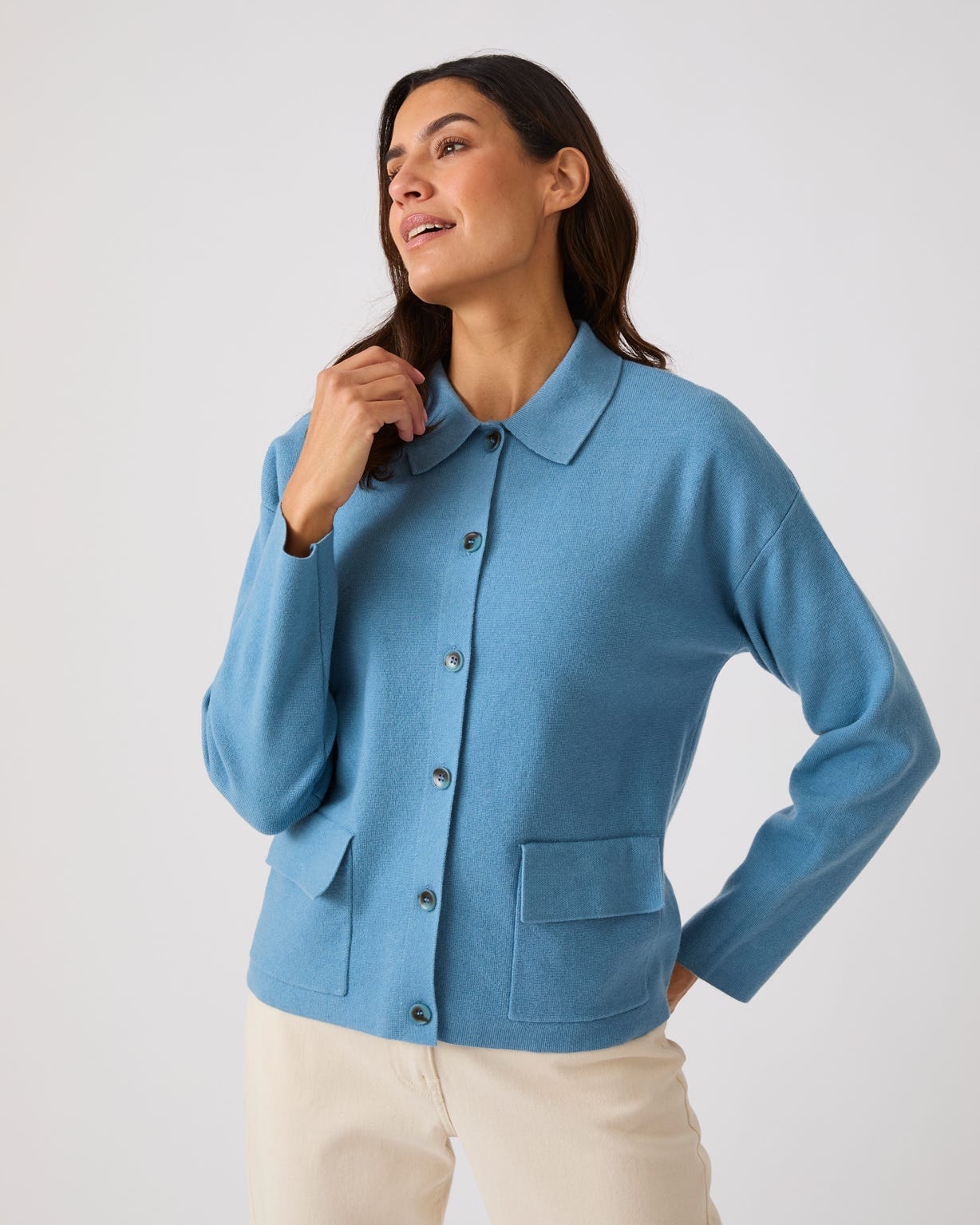 Thermolactyl Collared Cardigan 