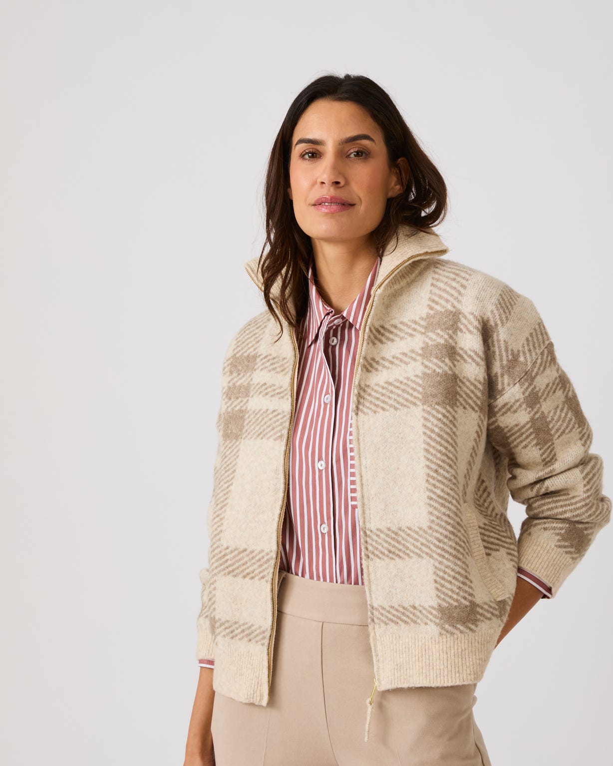 Thermolactyl Zip Cardigan 