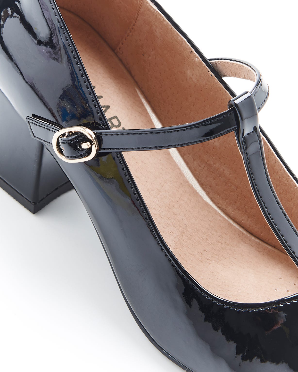 T-Bar Patent Court Shoe 