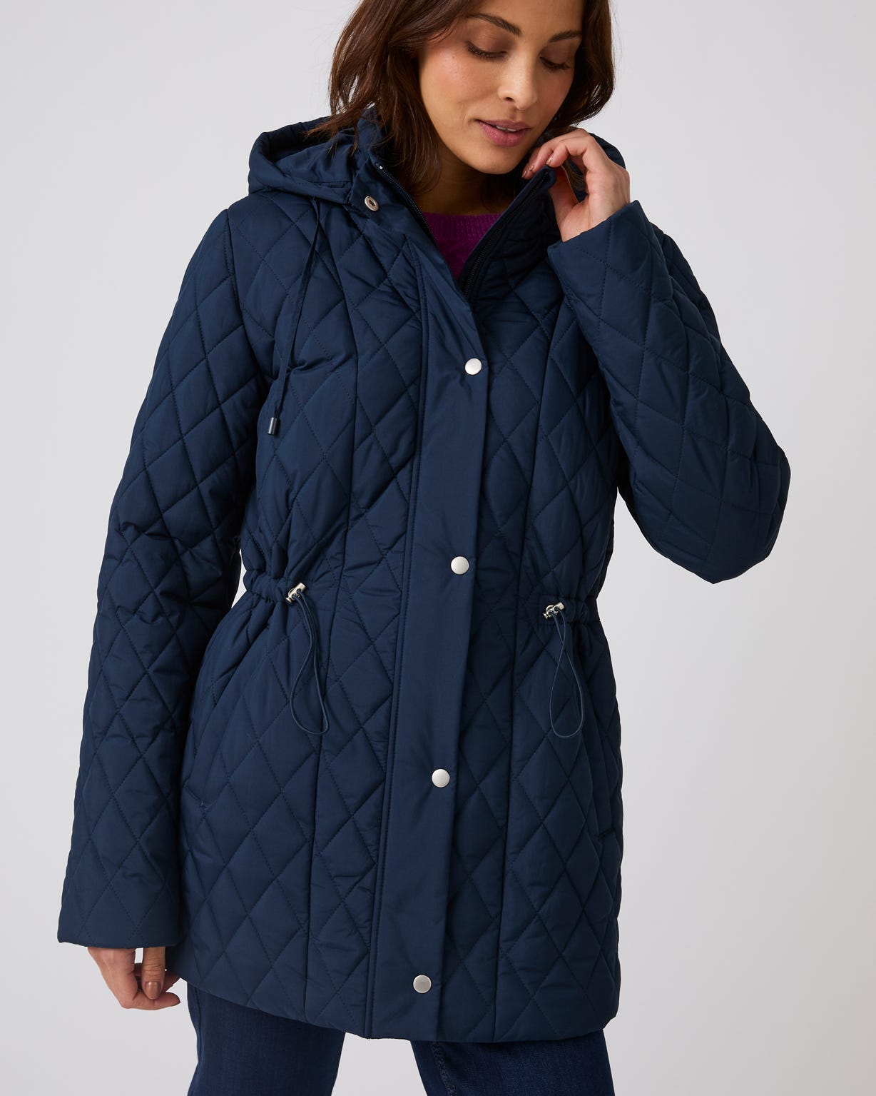 Quilted Hooded Parka 