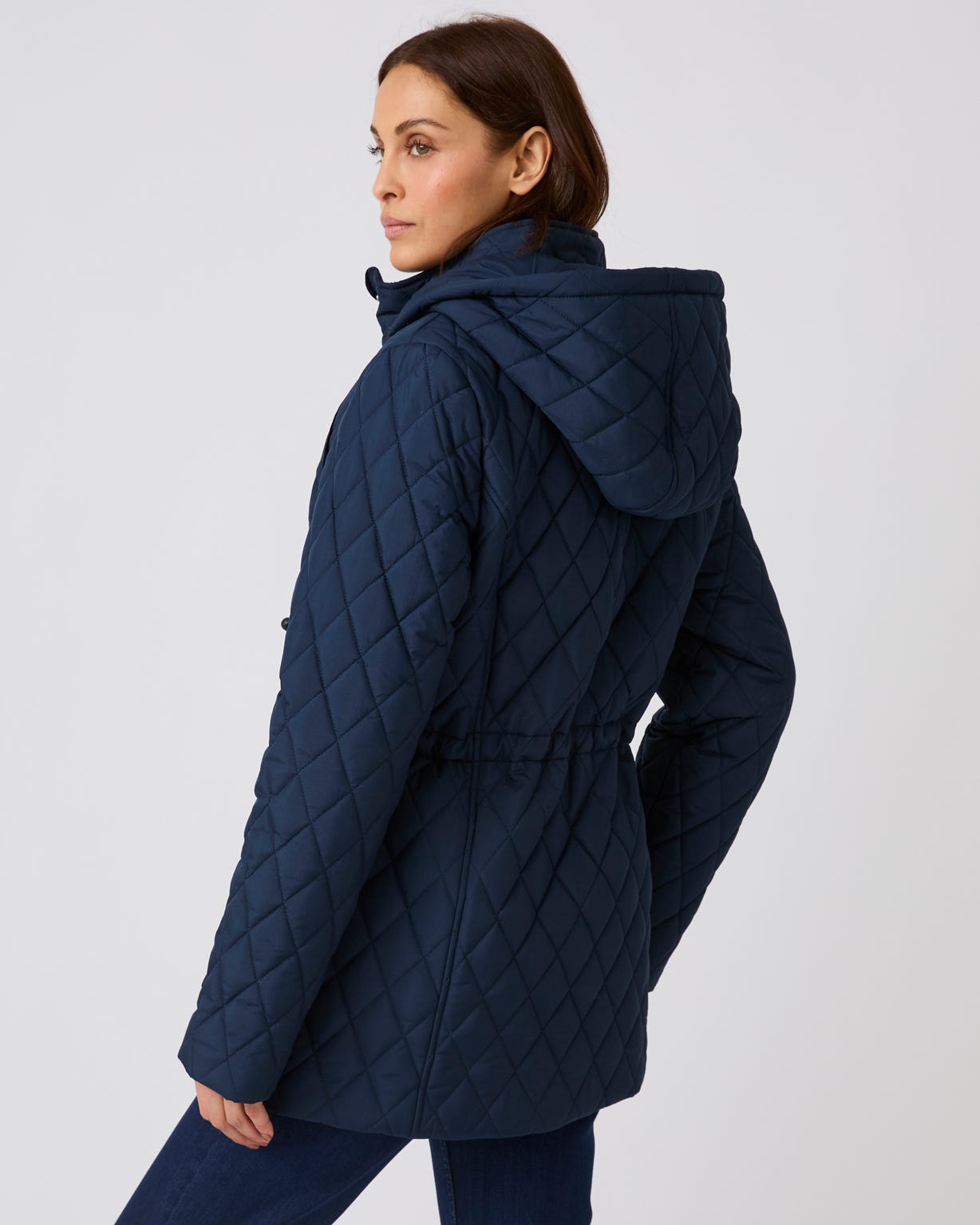 Quilted Hooded Parka 