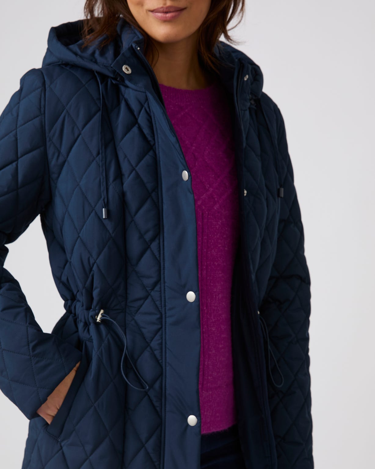 Quilted Hooded Parka 