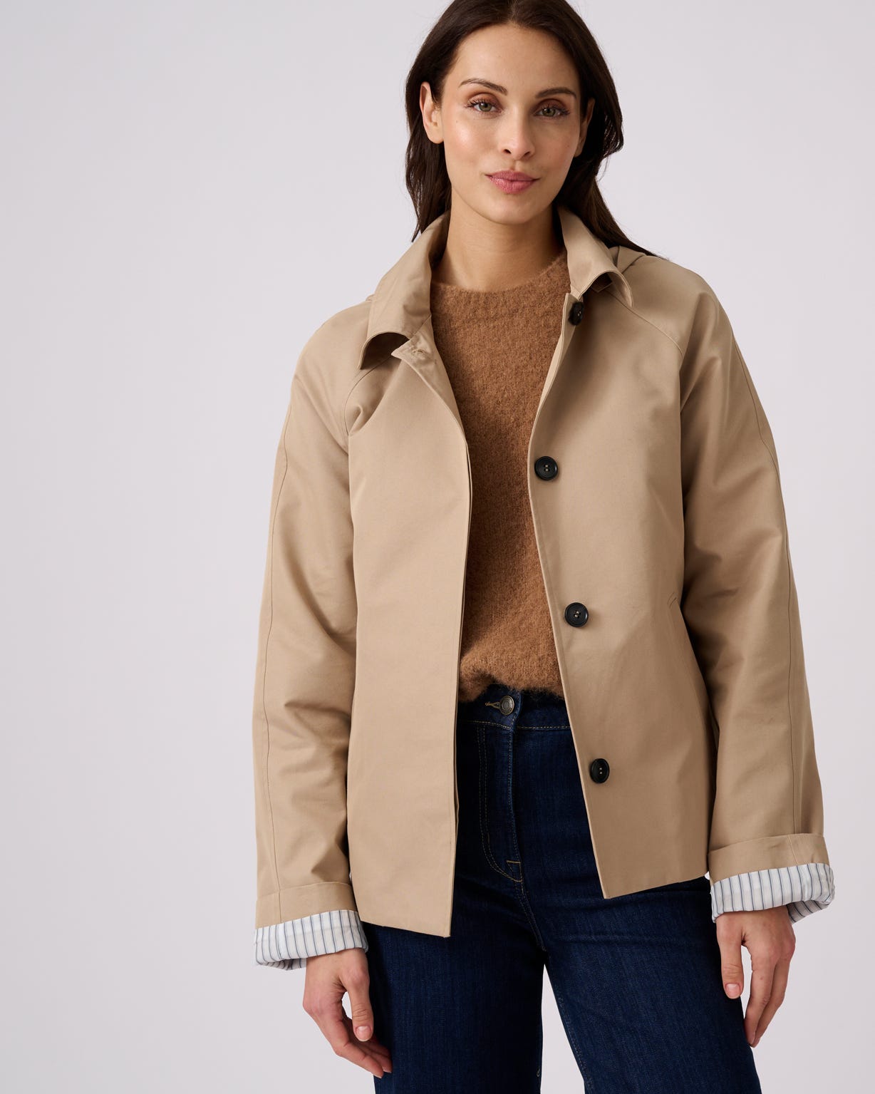 Short Trench Coat 
