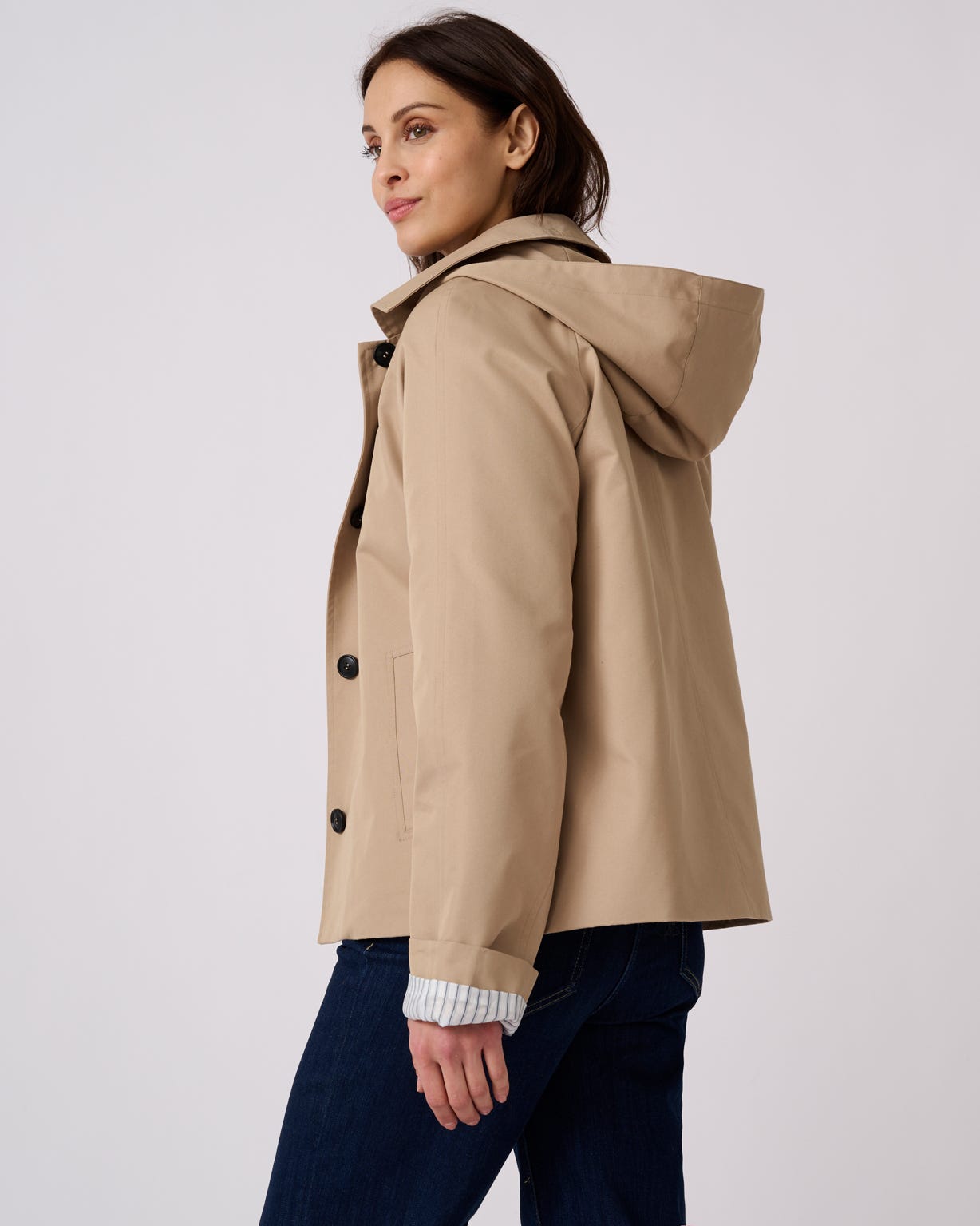 Short Trench Coat 