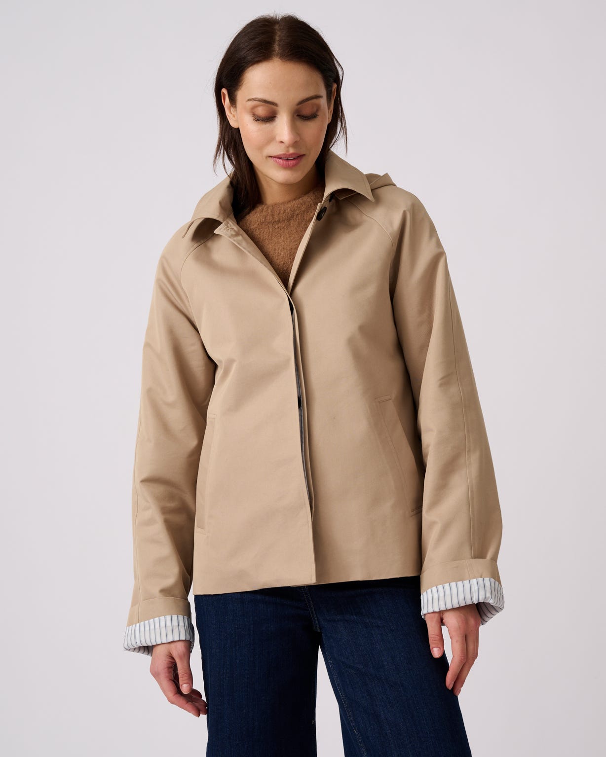 Short Trench Coat 