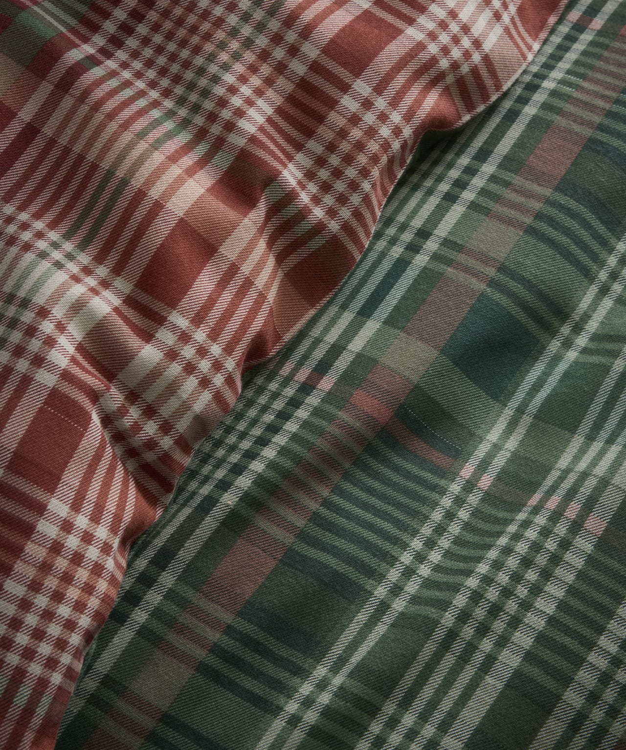 Bennet Check Brushed Duvet Set