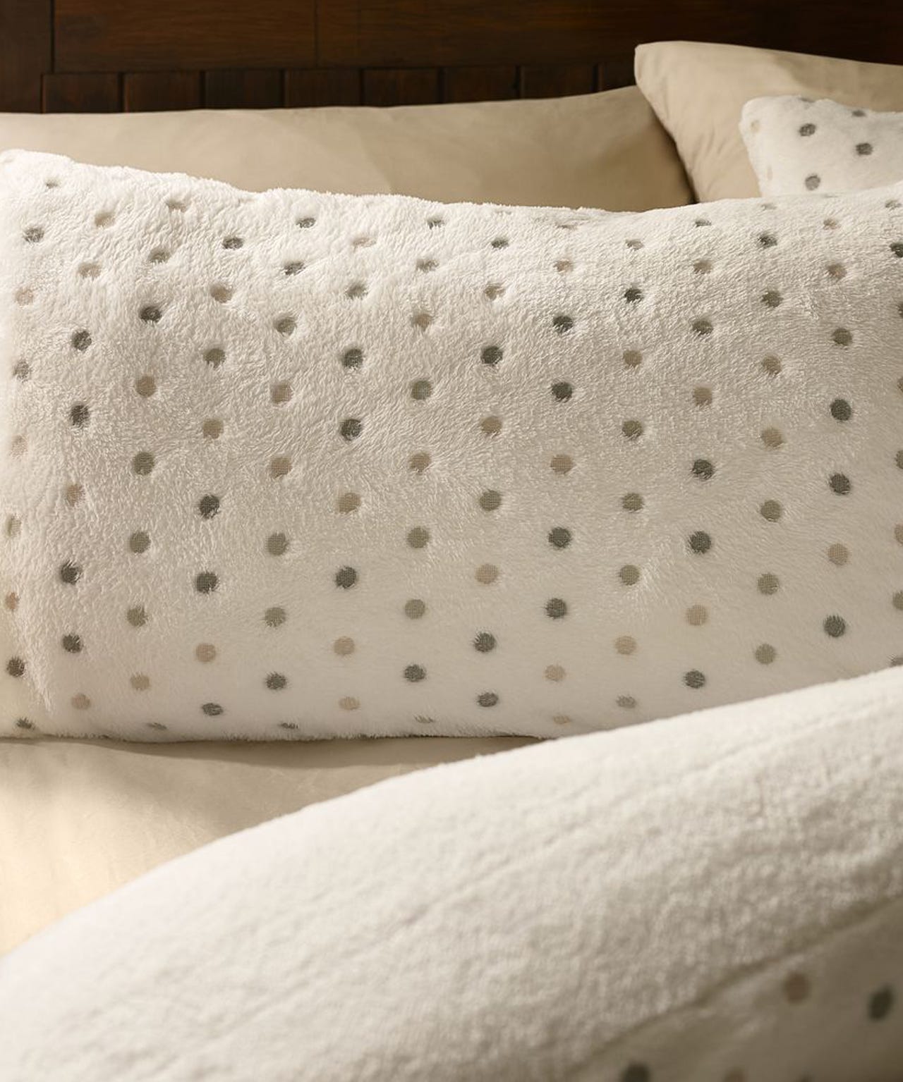 Catherine Lansfield Cosy Spot Fleece Duvet Set