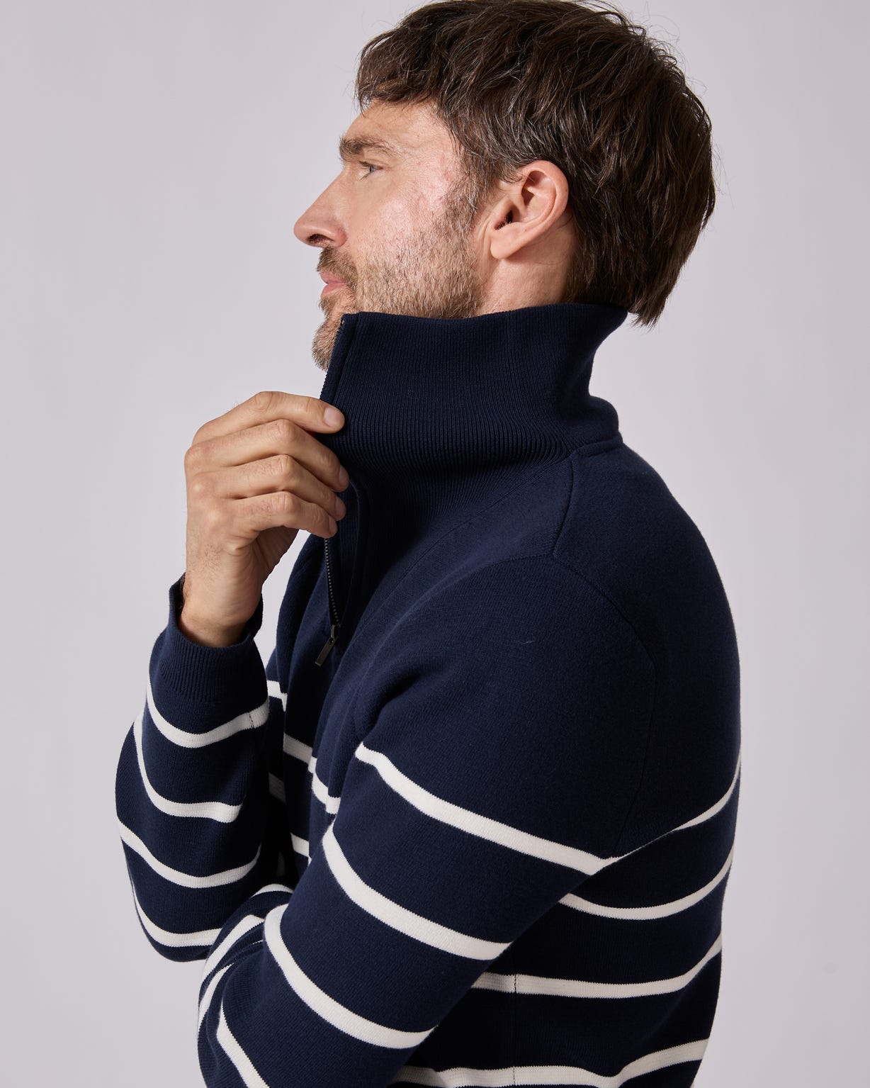 Quater Zip Sweater