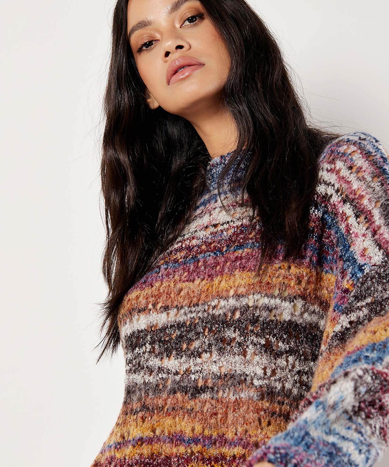 Apricot Stripe Jumper