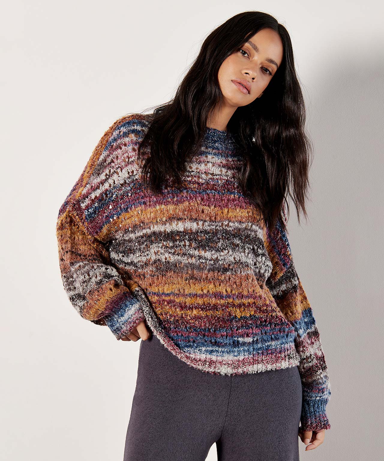 Apricot Stripe Jumper