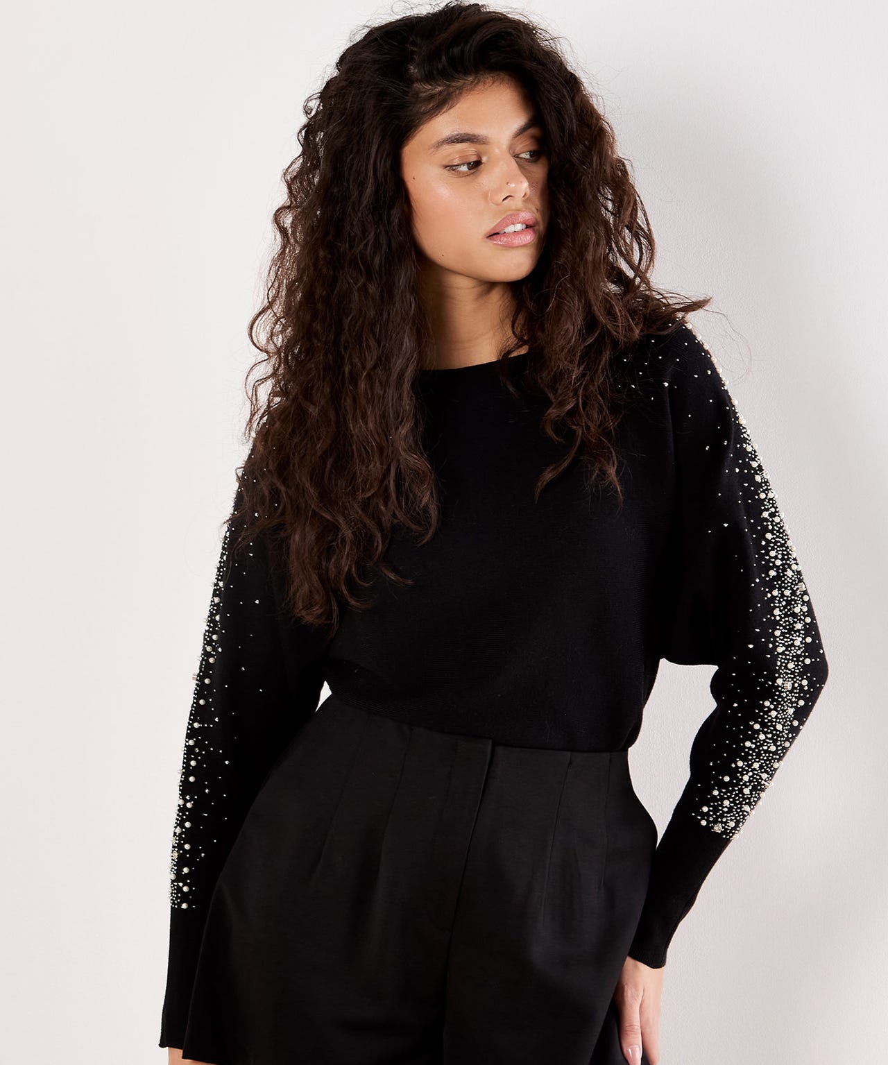 Apricot Detailed Jumper