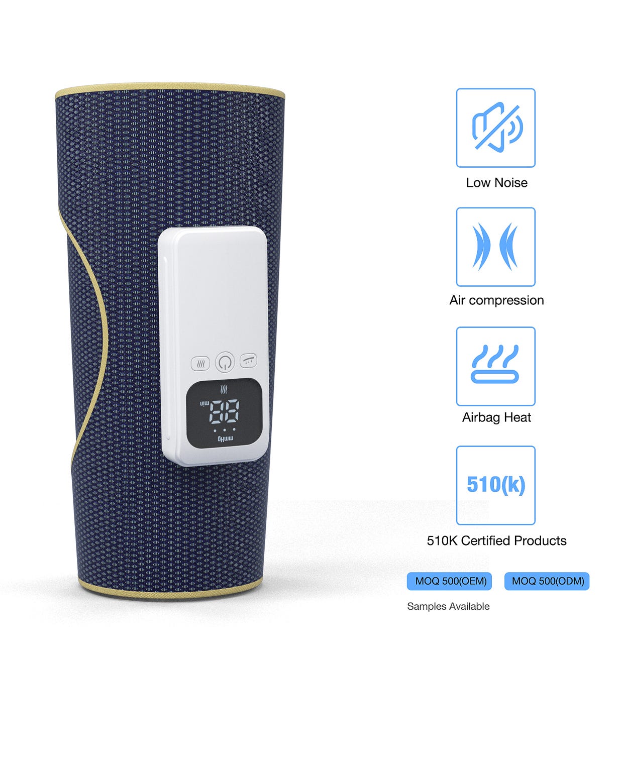 Vytalegs Pair of Air Compression Leg Massagers 