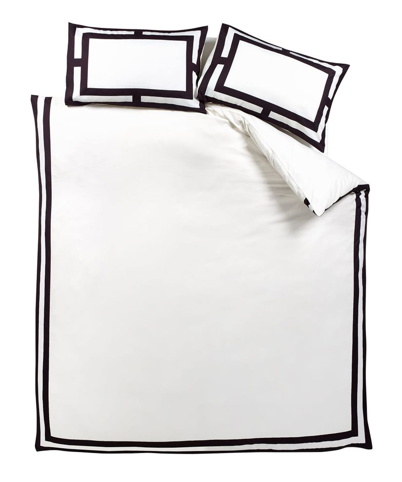 Catherine Lansfield So Soft Mono Panel Duvet Set  