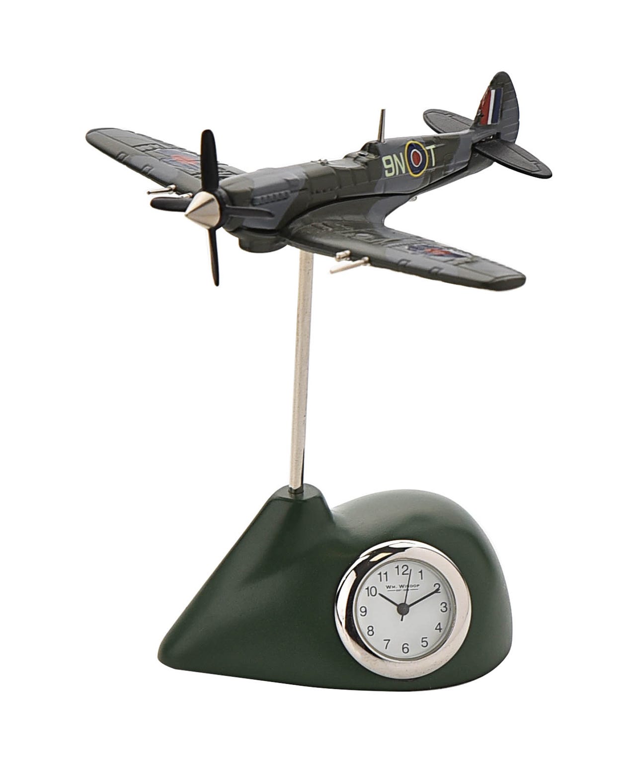 Widdop Miniature Spitfire Clock