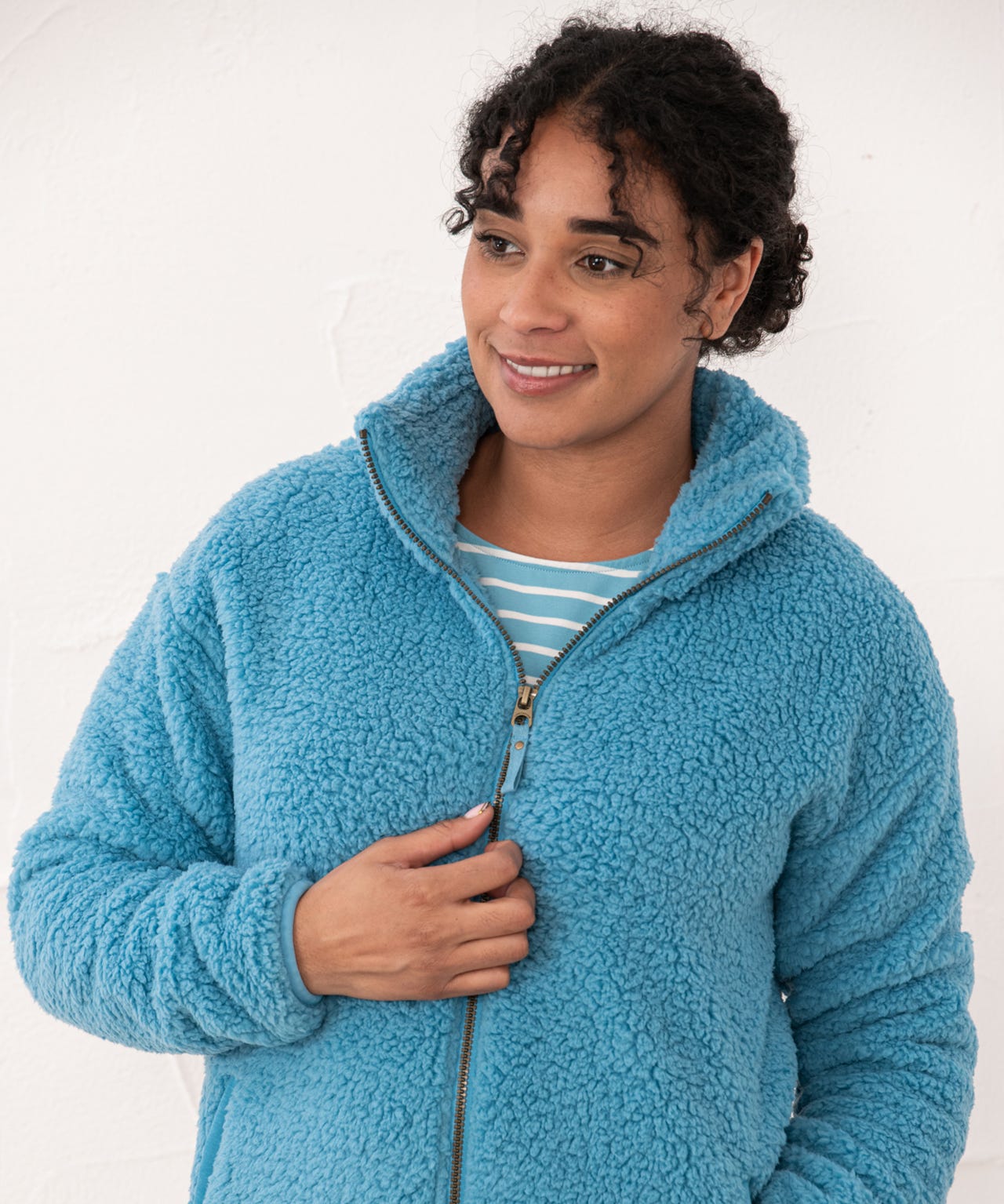 Lighthouse - Seashell Fleece