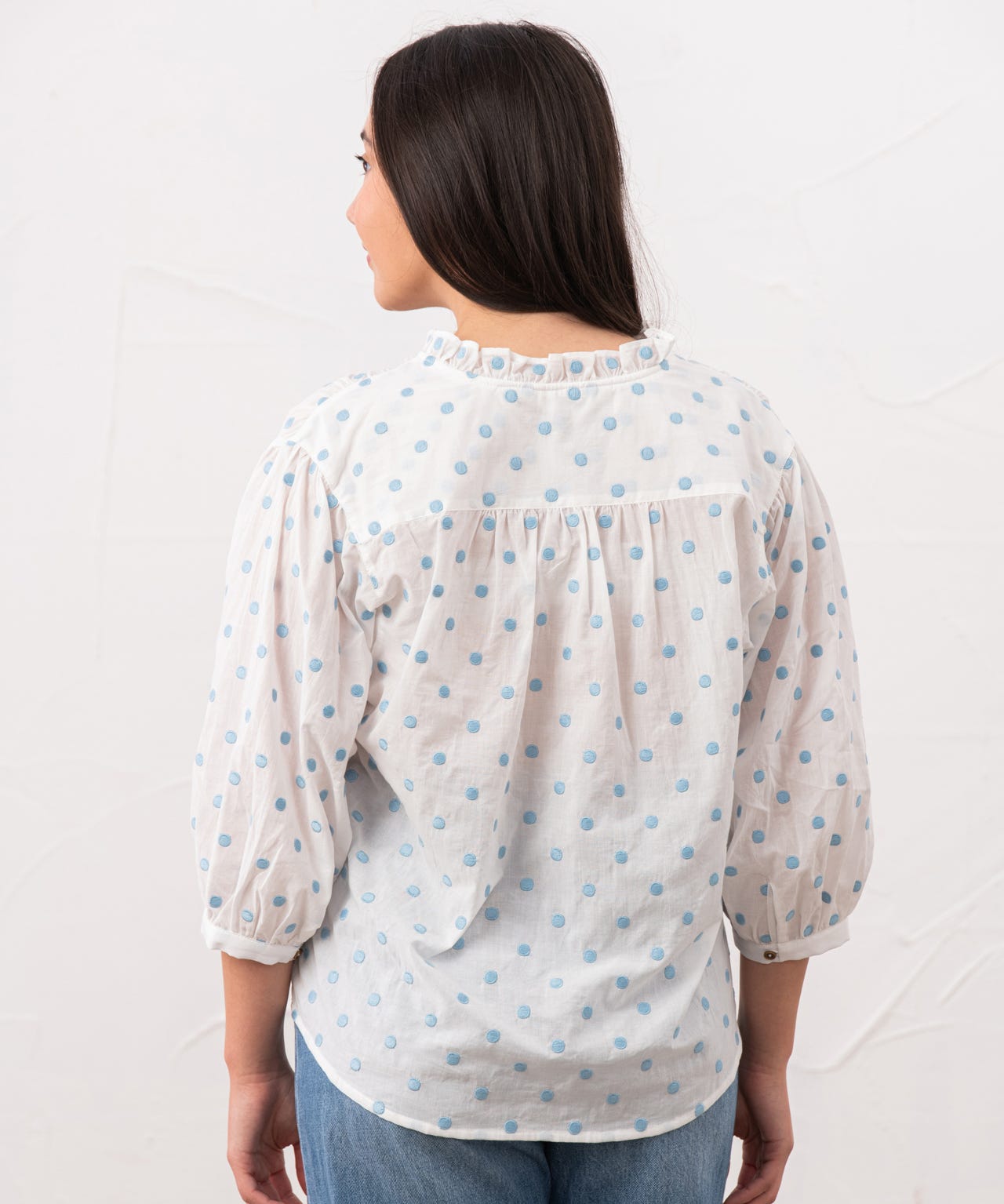 Lighthouse - Thea Cotton Blouse